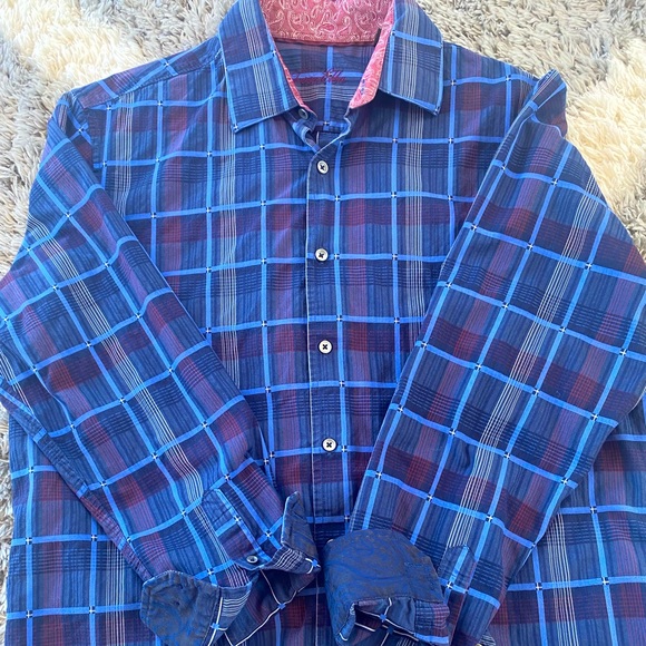 Tasso Elba button down long sleeve - Picture 1 of 8